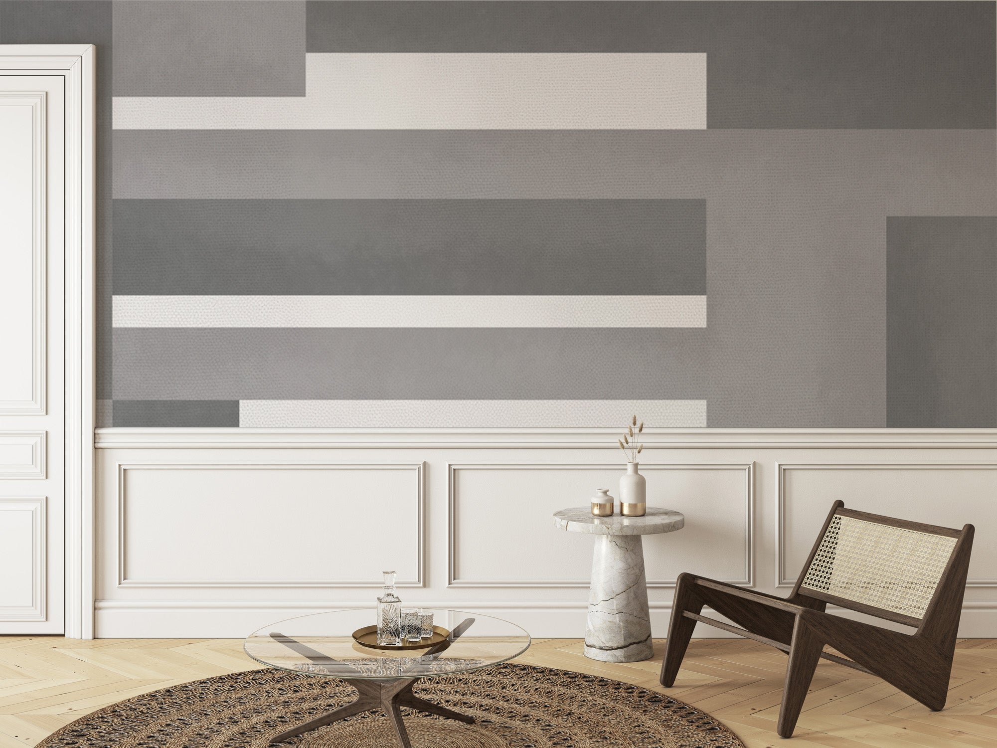 Inspiring Stripes Gray