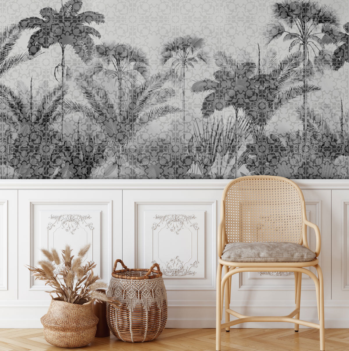 Tropical Grey Mosaic