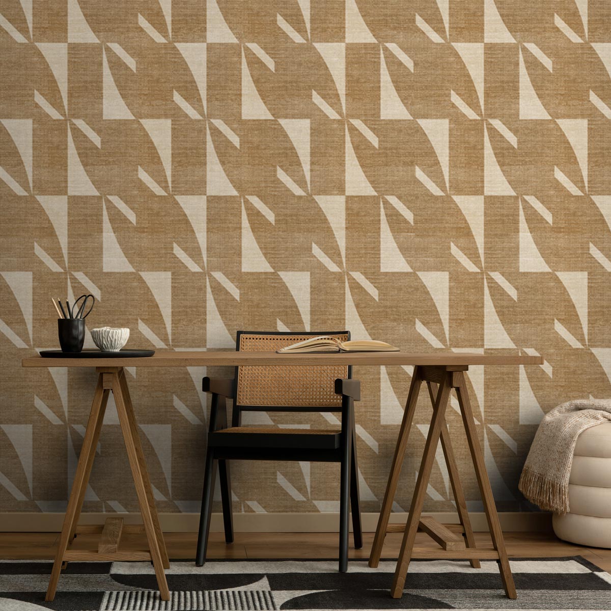 Herringbone Harmony Beige