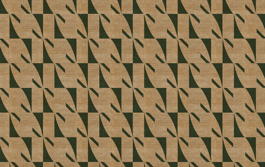 Herringbone Harmony Green