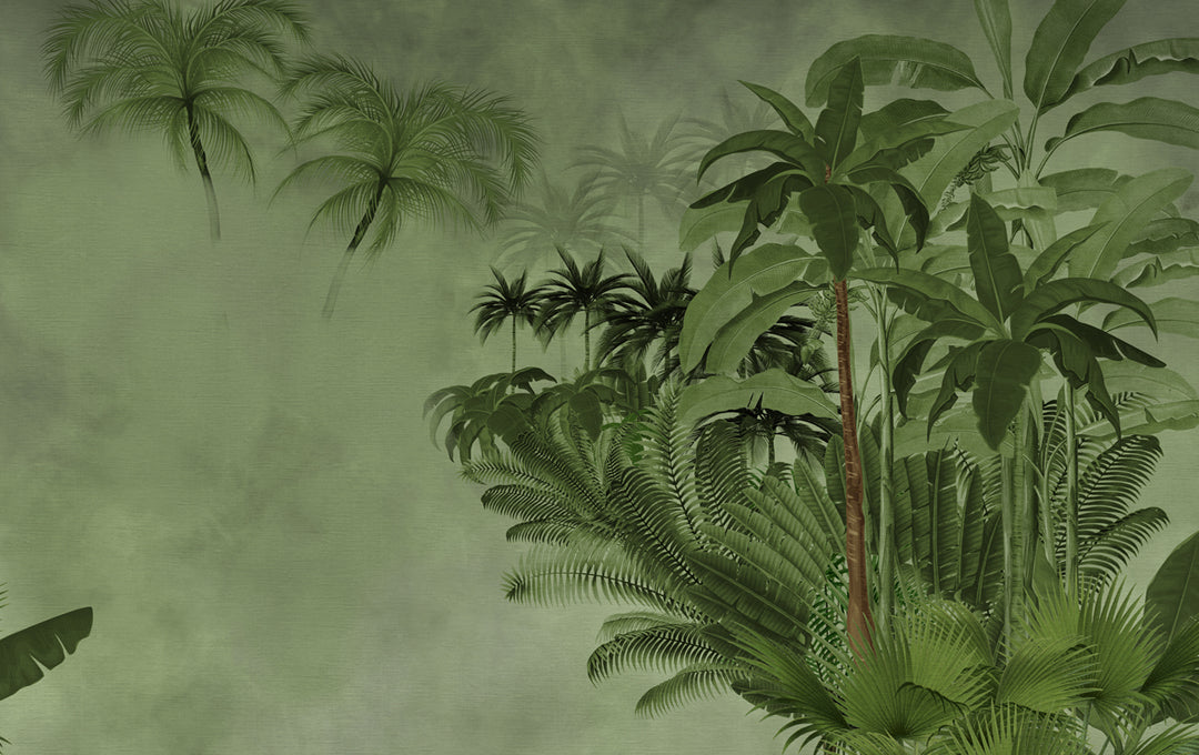 Green tropical oasis