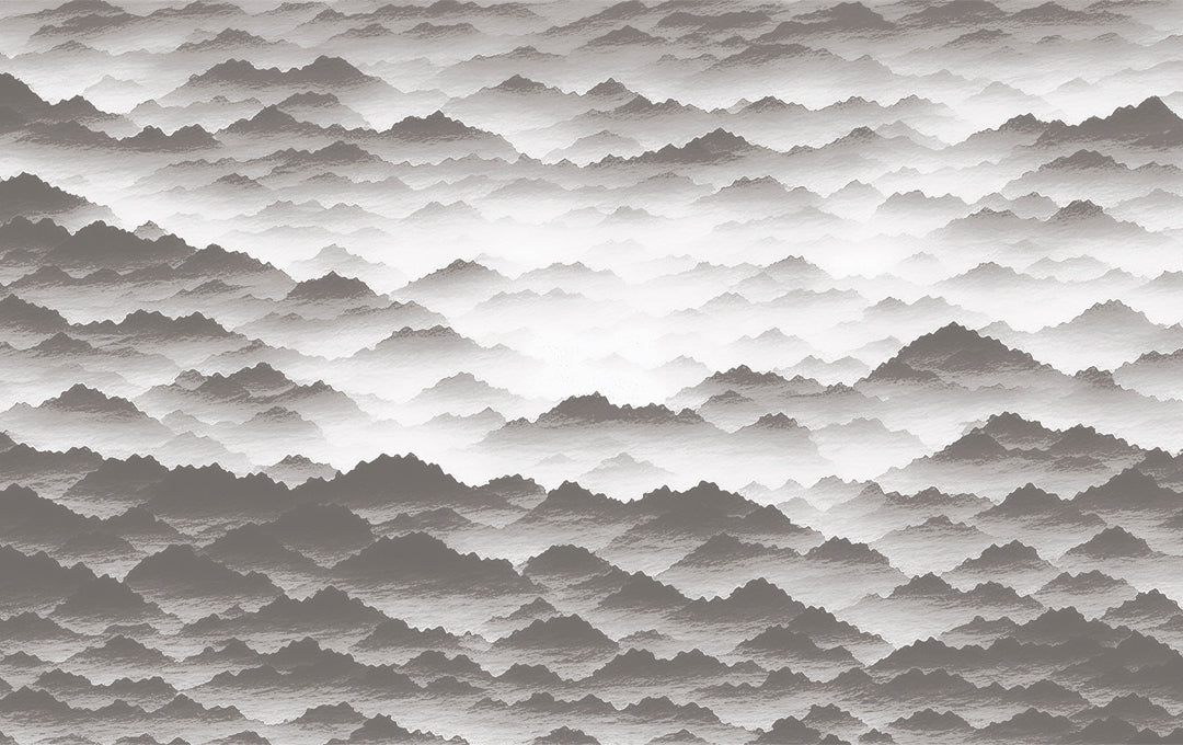 Misty Peaks Gray Sample