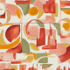 Abstract Artistry Mural Naranja