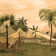 Tropical Serenity Mural Multicolor