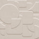 Geometrisk harmoni beige