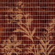 Botanical Grid Brown