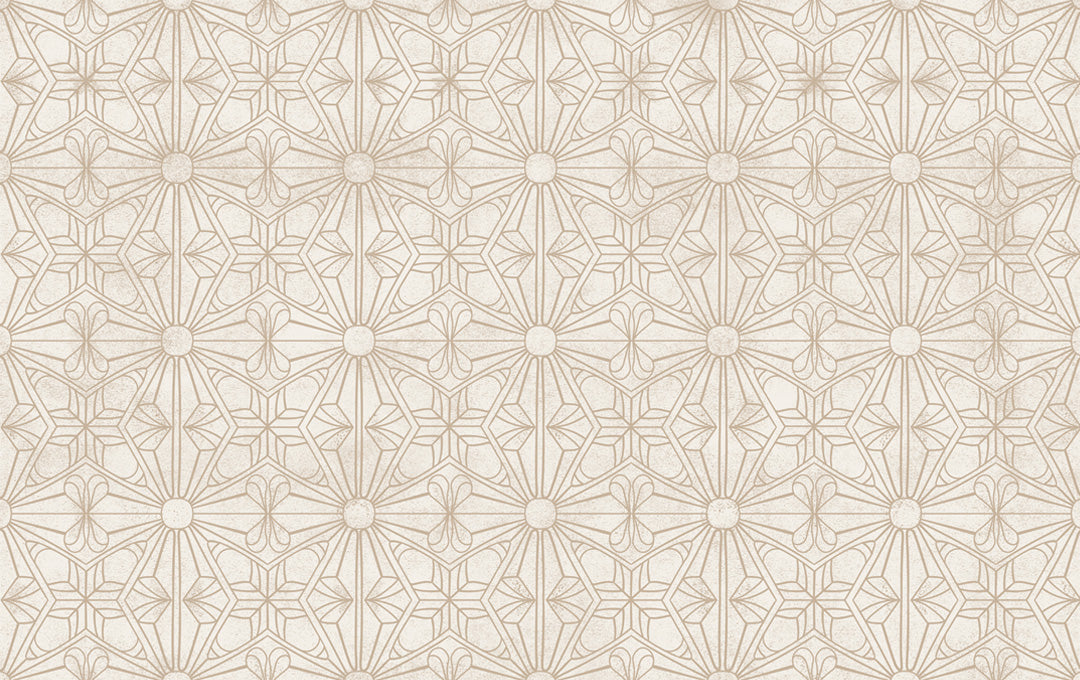 Geometría Sutil Beige