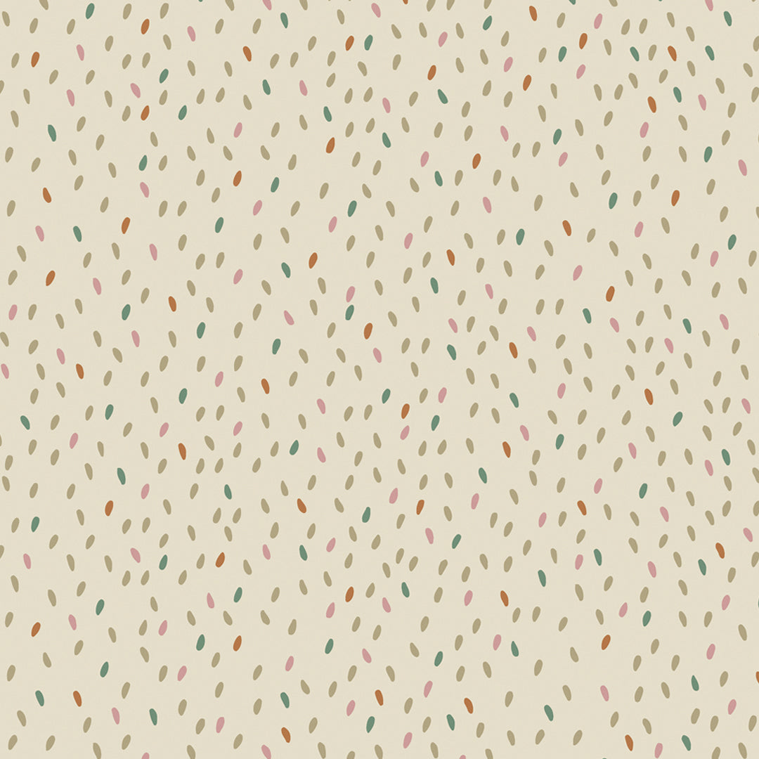 Muestra de Colorful Dots Beige