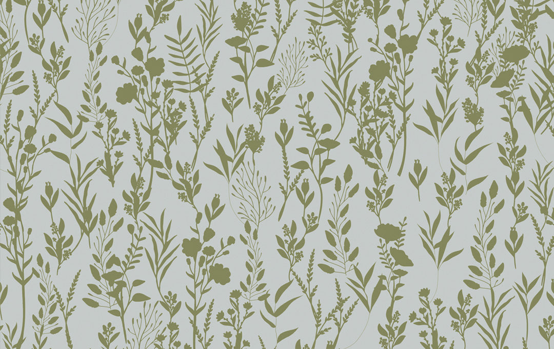 Serenity Blossom Green Sample