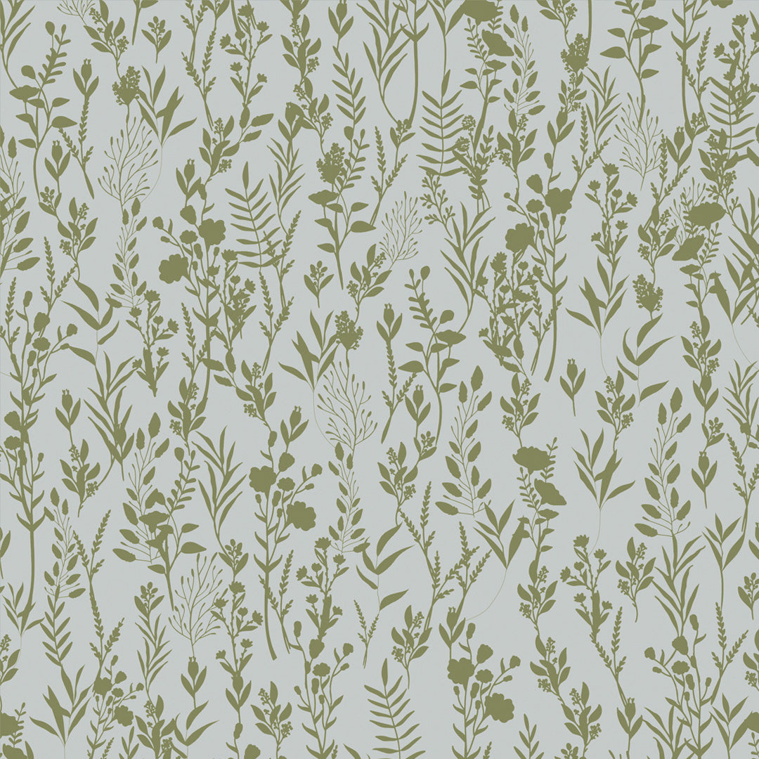 Serenity Blossom Green Sample