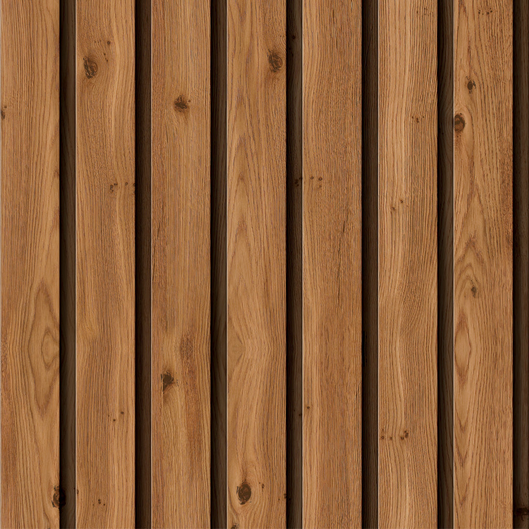 Δείγμα καφέ δακτύλων Rustic Oak Planks