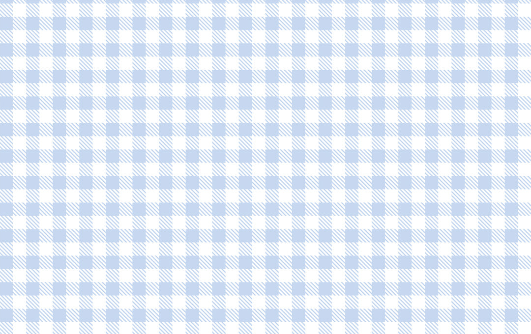 Blue Gingham 매력 샘플