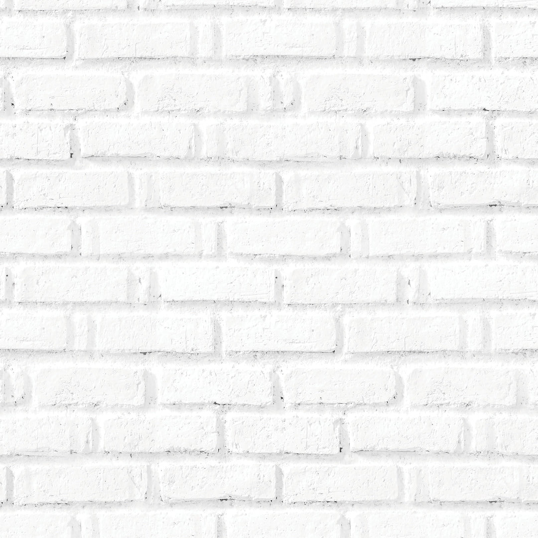 Muestra de Pristine White Brick Blanco