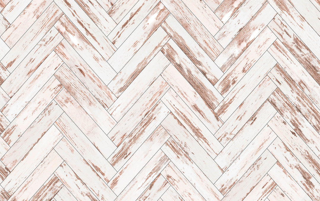 Rustieke chevron beige monster