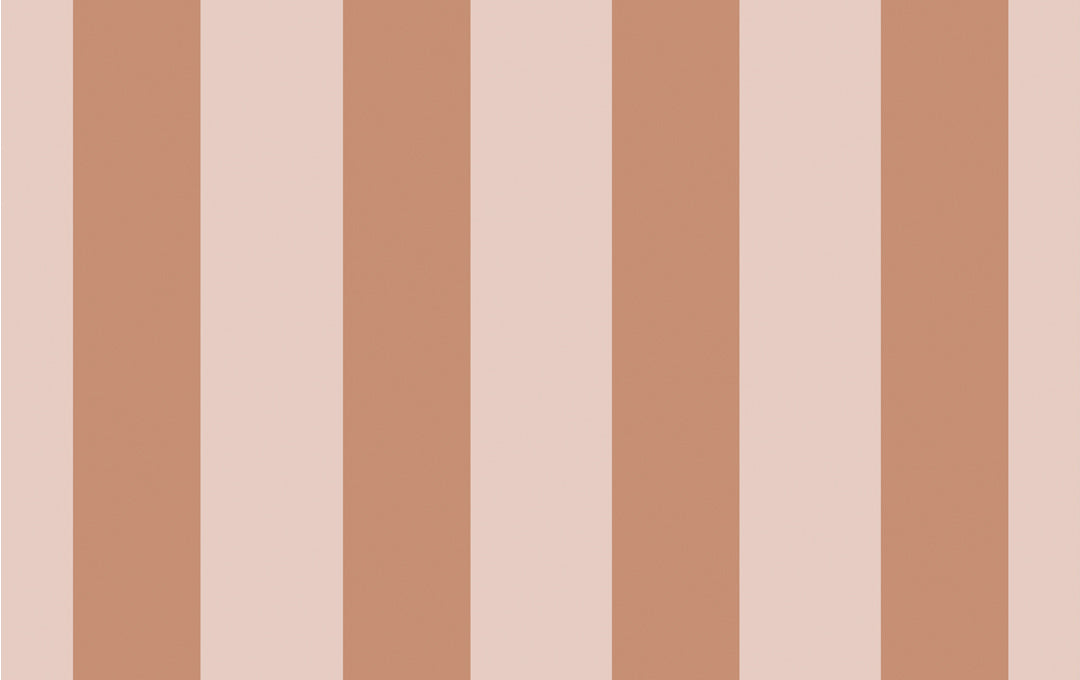 Serene Stripes καφέ δείγμα