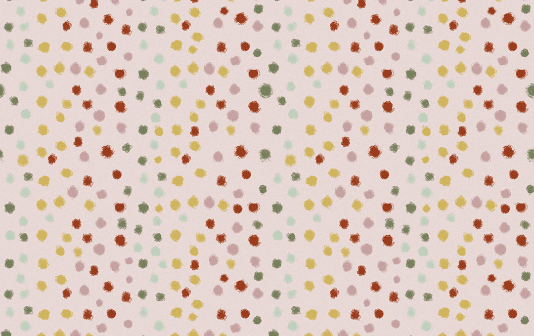 Arty Dots Rosa Sample