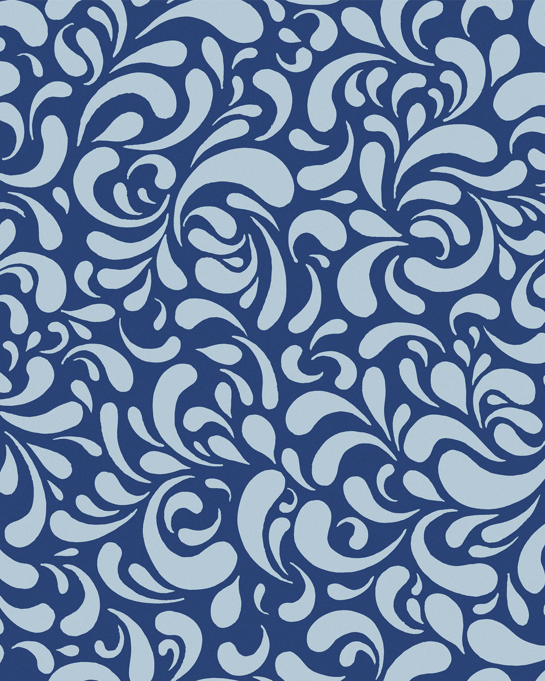 Pop Paisley Blue