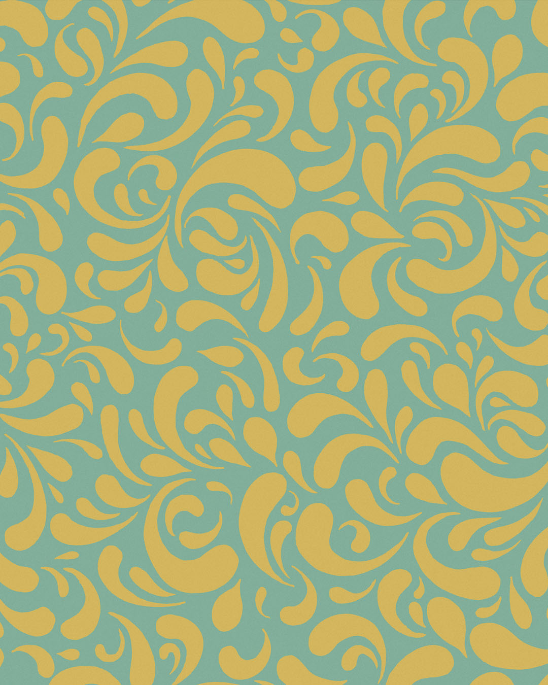 Pop paisley Amarillo